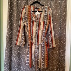 MITTOSHOP Women’s Long Sleeve Blouse/Shirt Dress Size Large Brand New!!!